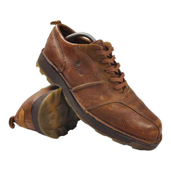 DR. MARTENS Shoes 2B89 Mens Size 12 Brown Leather Oxford Casual Dress Y2K 90s main image 10